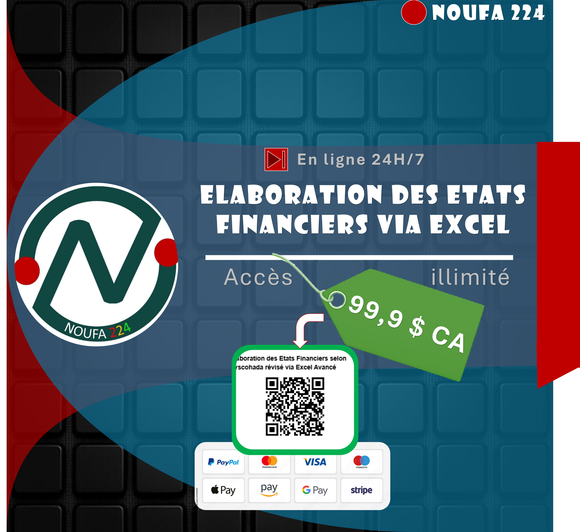 Elaboration Des états Financiers Via EXCEL : Ohada Révisé | Cnoufa224